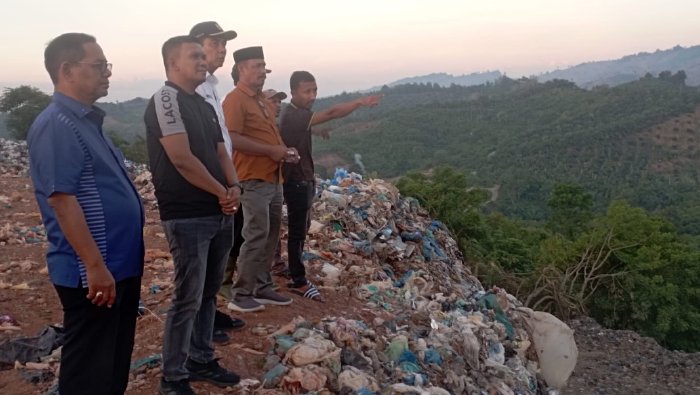 Pj Bupati dan Forkopimda Tinjau TPA Sampah Blang Beururu Peudada